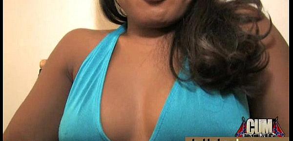  Naughty black wife gang banged by white friends 11